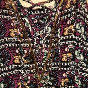 American Eagle boho romper